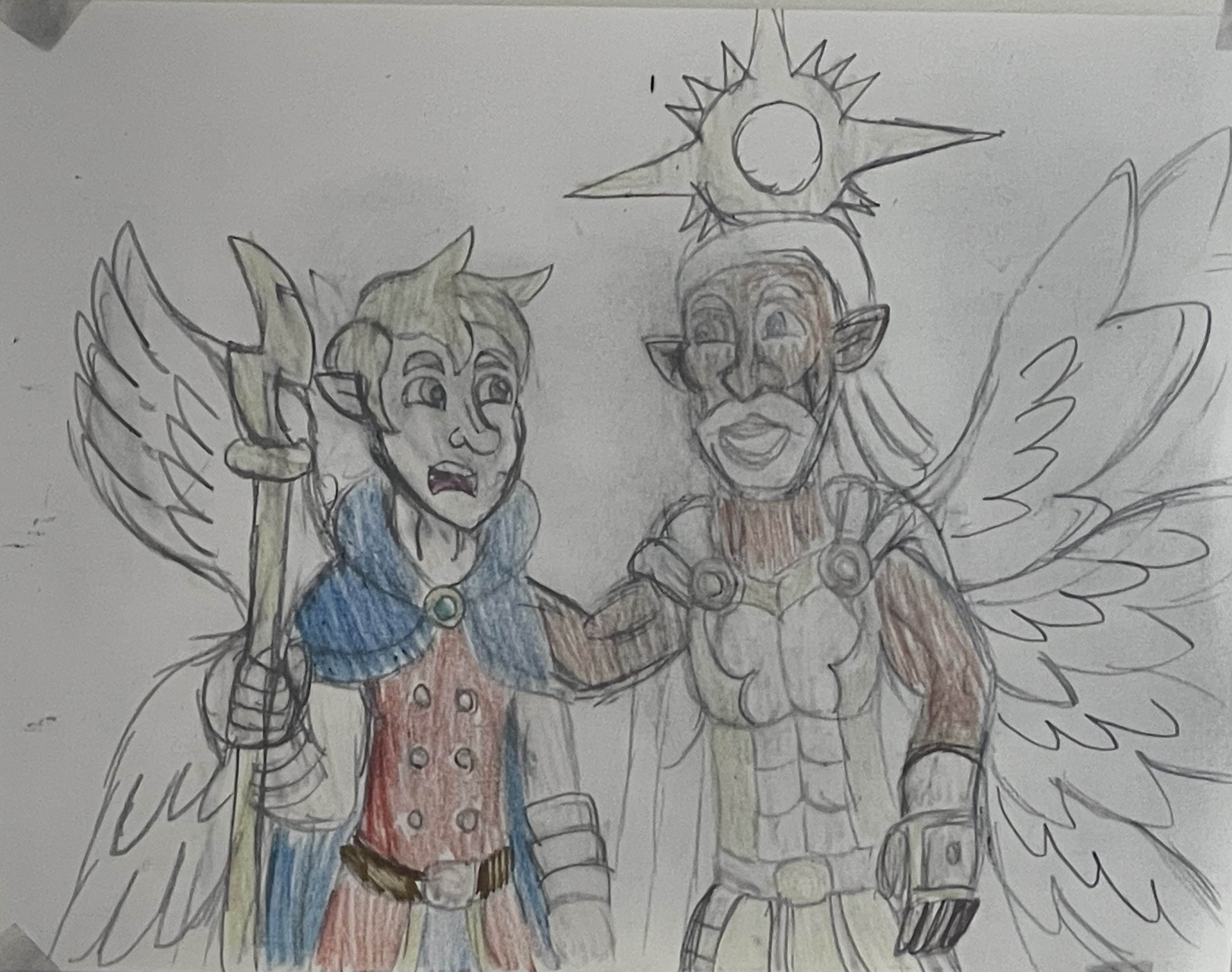 Fledge Character The Angel of the Owl House Saga: The Book of Art - Chapter 43 ...