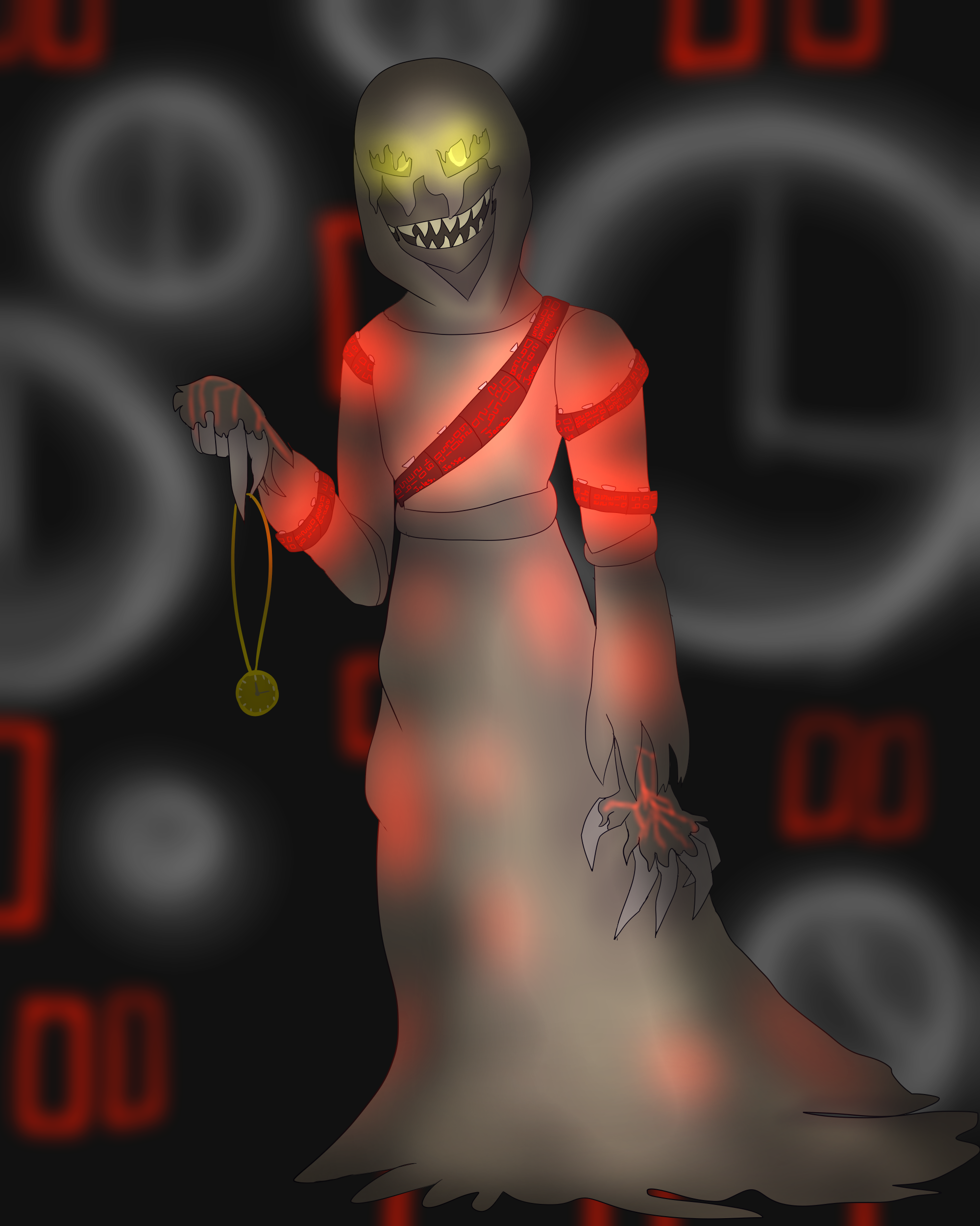 Countdown Demon {CD}Ozhin The Countdown demon by Stupidity-Doodles on DeviantArt