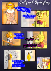 Emily and Springtrap page 98