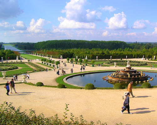 Versailles park, Paris, France