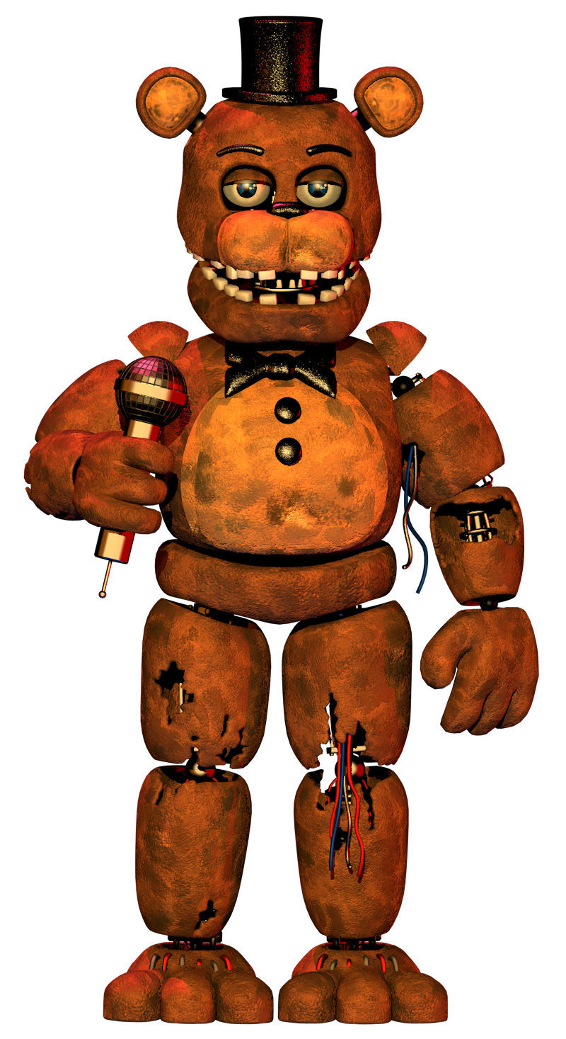 Withered Rockstar Freddy (fnaf2) by 133alexander on DeviantArt