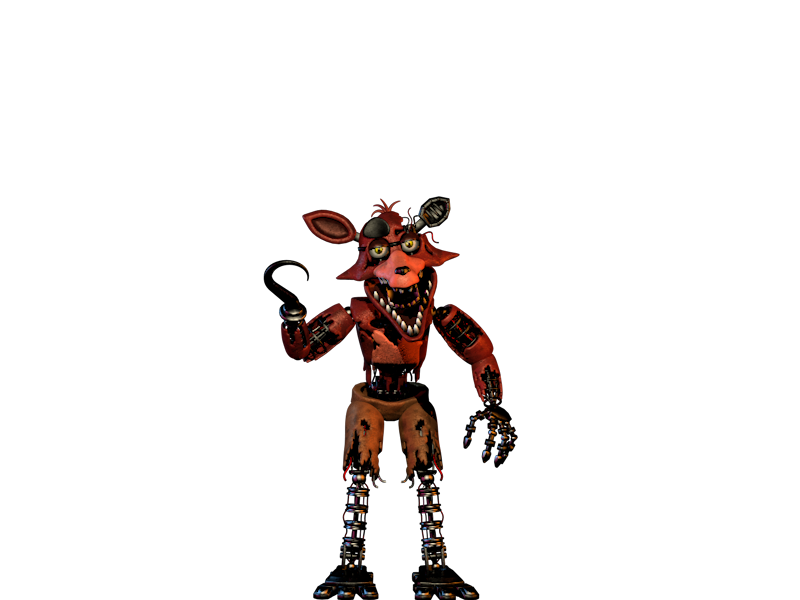 Fnaf 2 Extras: Withered Foxy by WFreddyProductions on DeviantArt