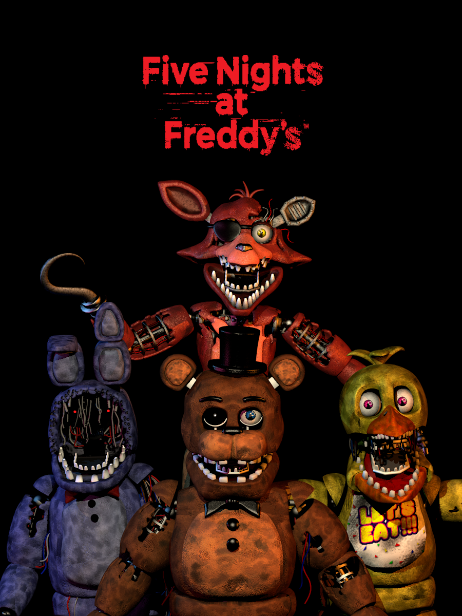 Fnaf 2 Withered Gang Wallpaper by WFreddyProductions on DeviantArt