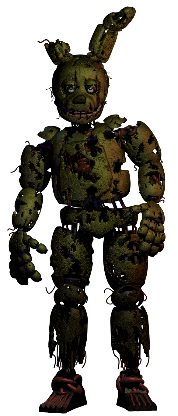 Corrupted Springtrap FNaF 3 Springtrap Remake by WFreddyProductions on DeviantArt