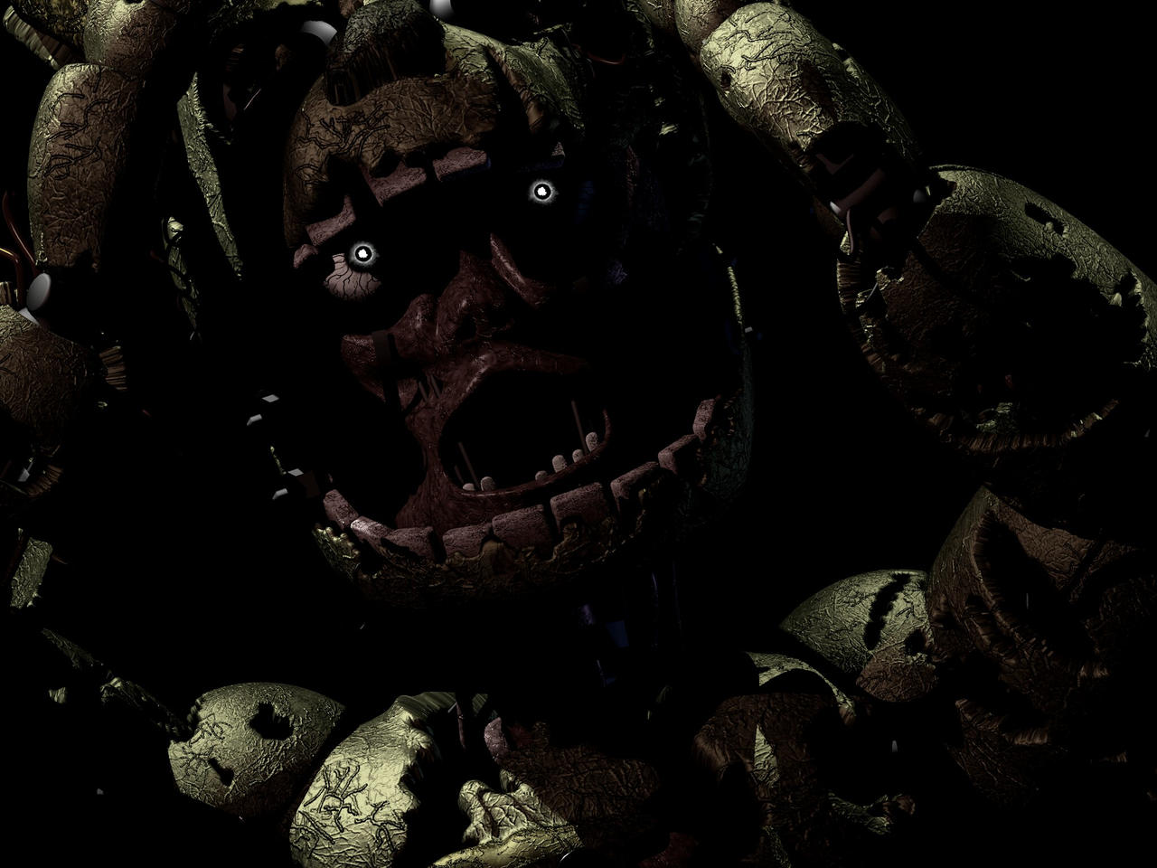 Springtrap Death Screen 2 by WFreddyProductions on DeviantArt