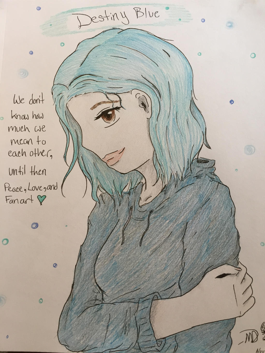 Fanart: DestinyBlue by RedRaven600