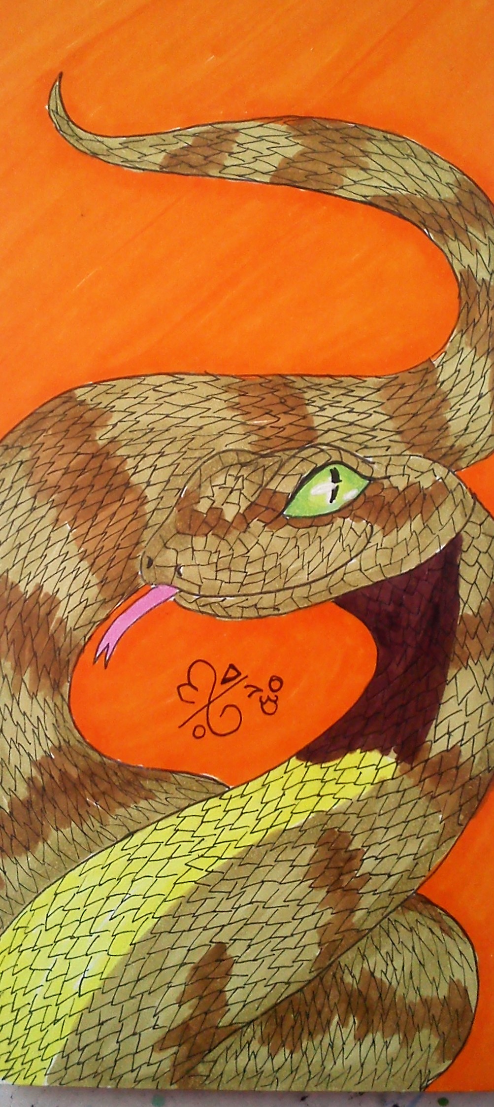 Happy Snake by MaJoShi8 on DeviantArt