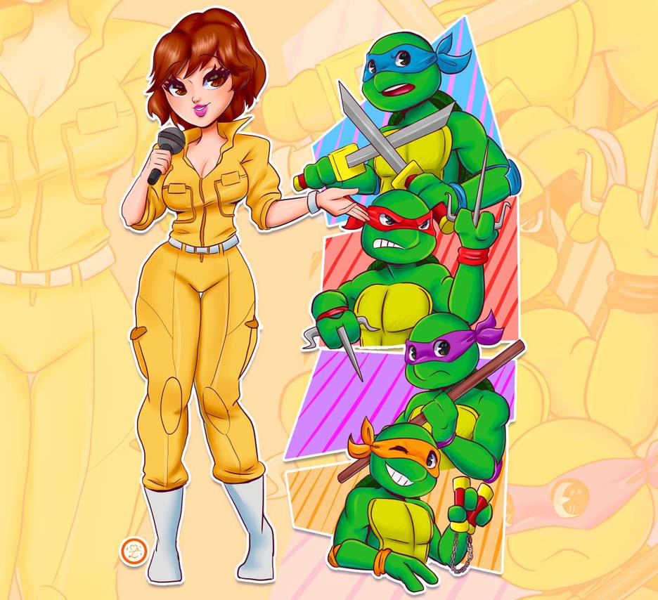 April and tmnt by MaJoShi8 on DeviantArt
