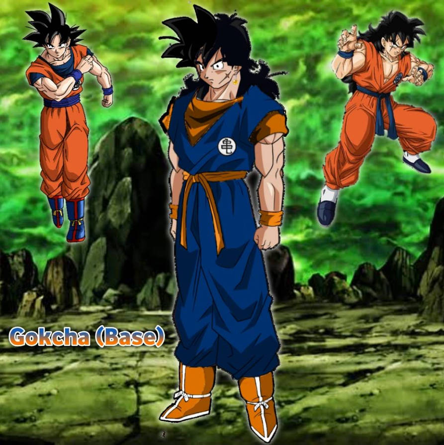 Potara Fusing Goku and Yamcha Potara Fusion DB Super (Base) by CarverJay12 on DeviantArt