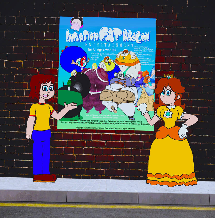 Inflation FAT Dragon advertise w/MB64 and Daisy by IFD-Aviary on DeviantArt