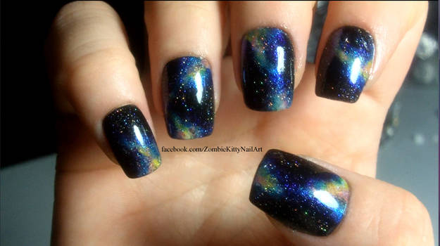 Galaxy Nail Art