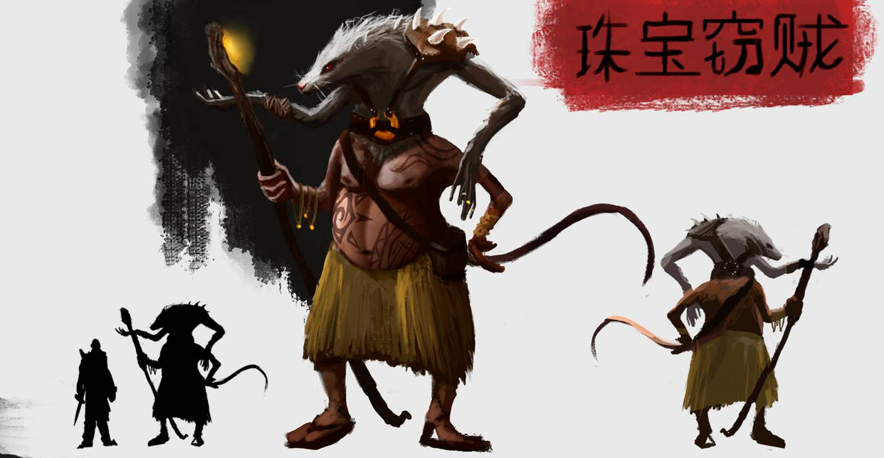 Rat Man Rat man by Fugitivoart on DeviantArt