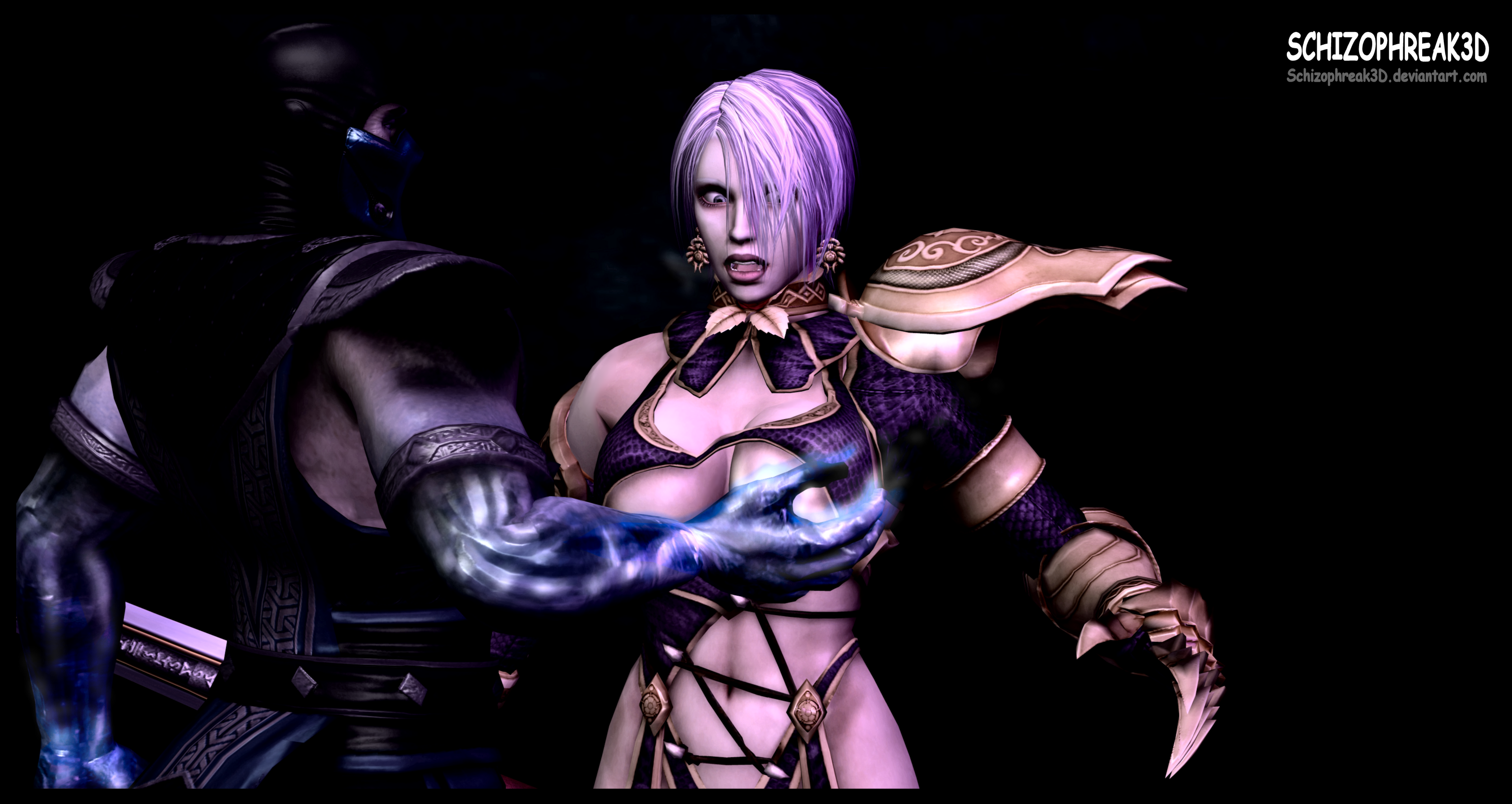 'Mortal Calibur' - Ivy V.S. Sub-Zero 1