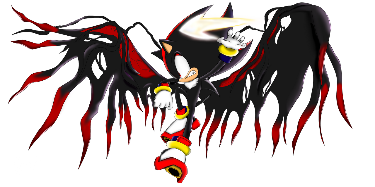 Shadow the Hedgehog (Doom Wings) by TheBlackHouseKey on DeviantArt