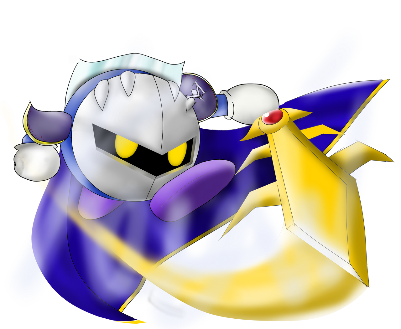 Meta Knight Graphics Meta Knight (Art Dump) by TheBlackHouseKey on DeviantArt