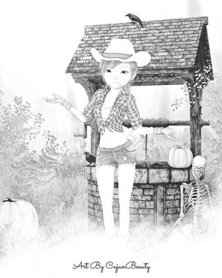 Halloween Cowgirl Sketch