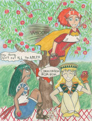 Magic School Applepicking for Danni-Stone by Shinto-Cetra