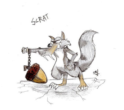 Scrat Style Scrat by Steff-Magalhaes on DeviantArt