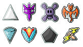 Captace Region Badges by Jappio01 on DeviantArt