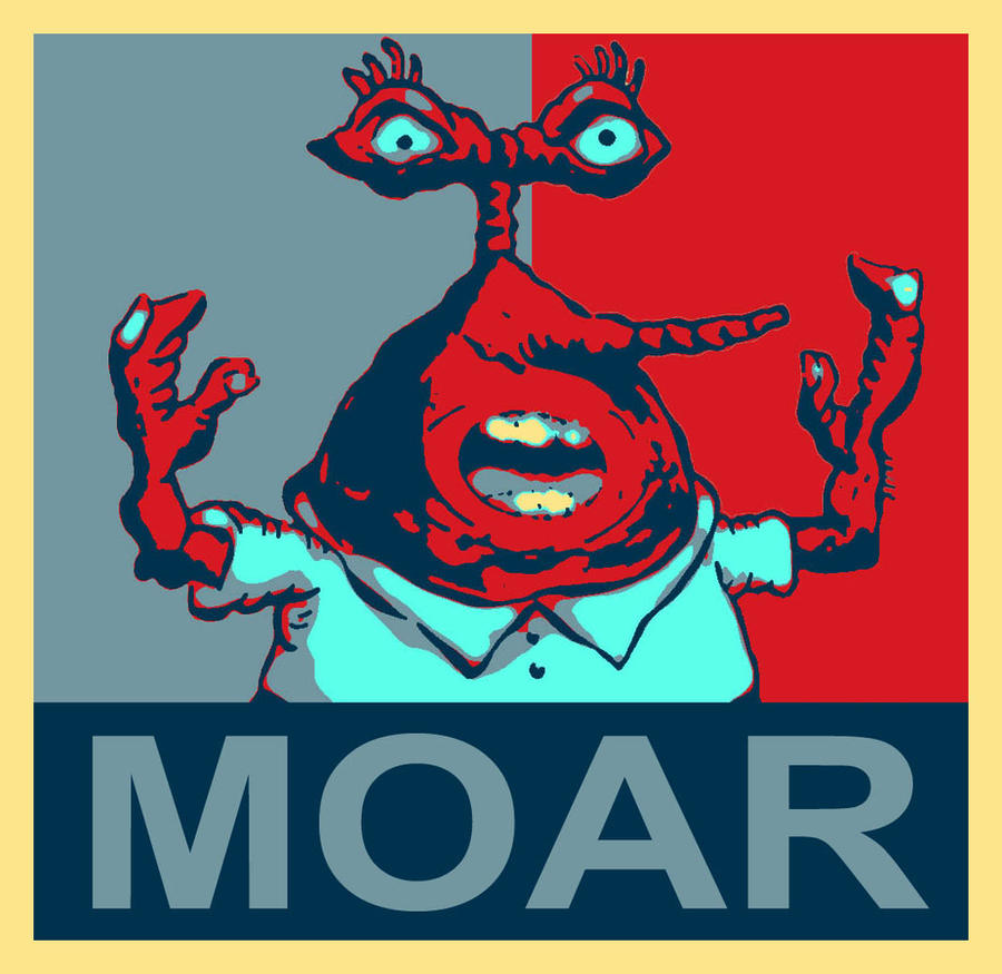 Moar Krabs Hope Poster