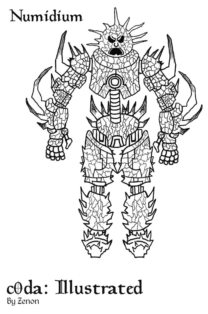 Numidium -- C0DA Character Concept by SamuelNMEvander on DeviantArt