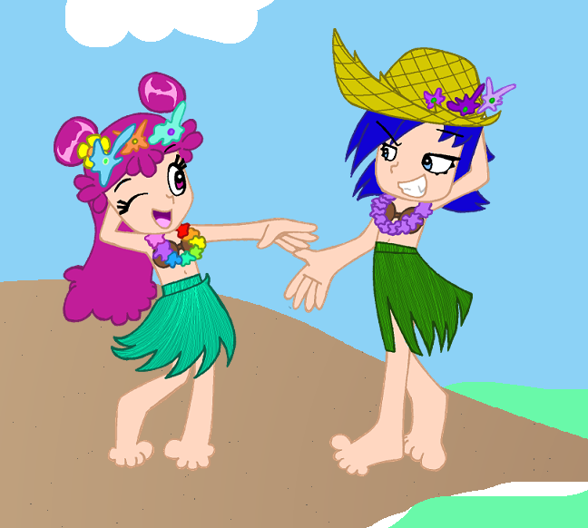 Hula- Shake them hips by shiabunny on DeviantArt
