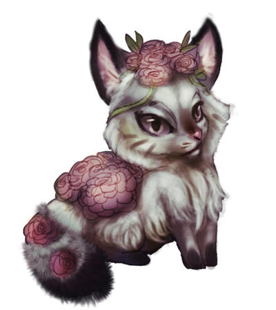 Demon Fox Roses Rose Fox by RoyalAnubis on DeviantArt