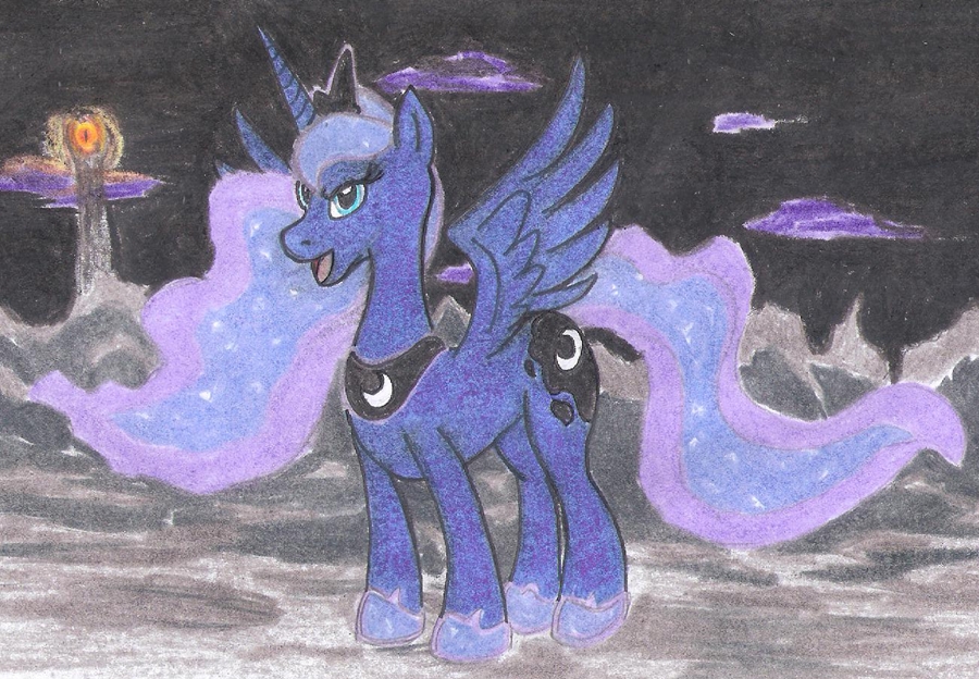 Princess Luna scrap, FINALLY