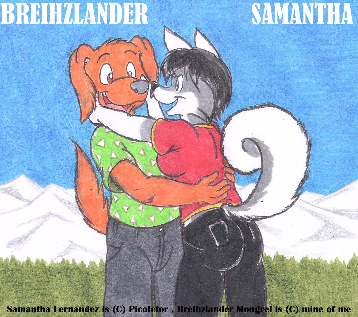 Breihzlander and Samantha