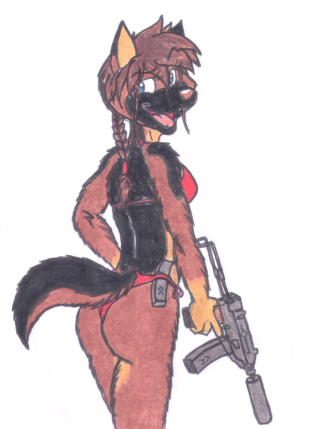 Dora, need ammo! will take your spare magazine! XD