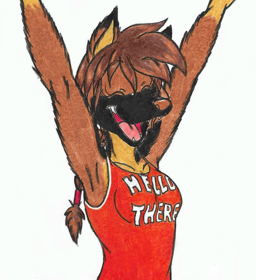 Super Happy Dora in color