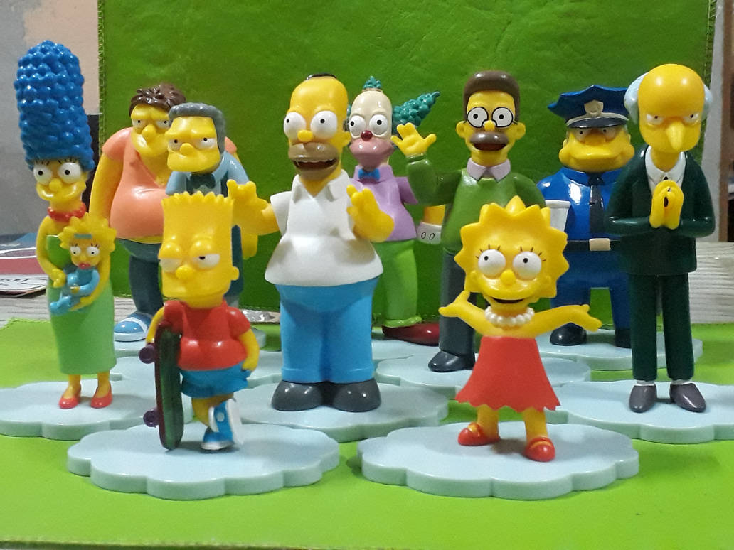 Simpsons Figures, Collection Complete! by DingoPatagonico on DeviantArt