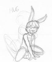 Unfinished hug for Sennet