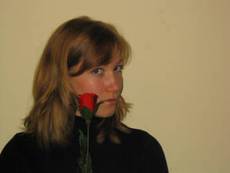 Me With A Rose 4