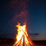 bonfire at midsummer