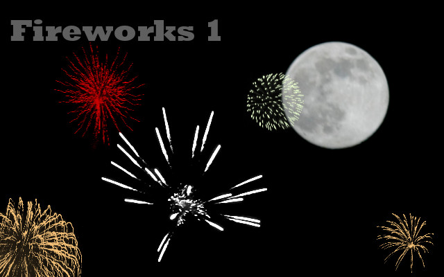 Fireworks 1 Free Gimp / Photoshop Brush set