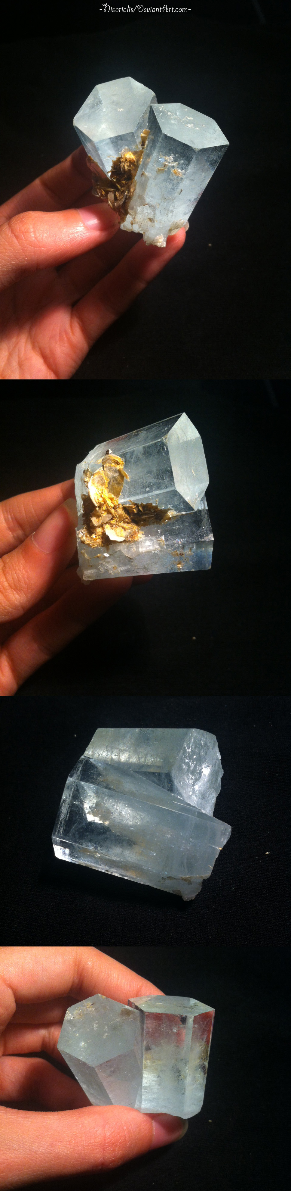 Aquamarine Contact Twin Specimen from Pakistan