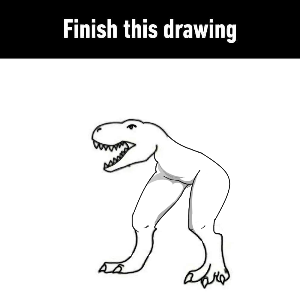 Finish this drawing challenge by VincMahBoi on DeviantArt