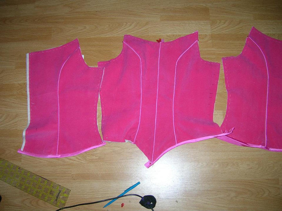 Princess Aurora Bodice Progress by AllenGale on DeviantArt