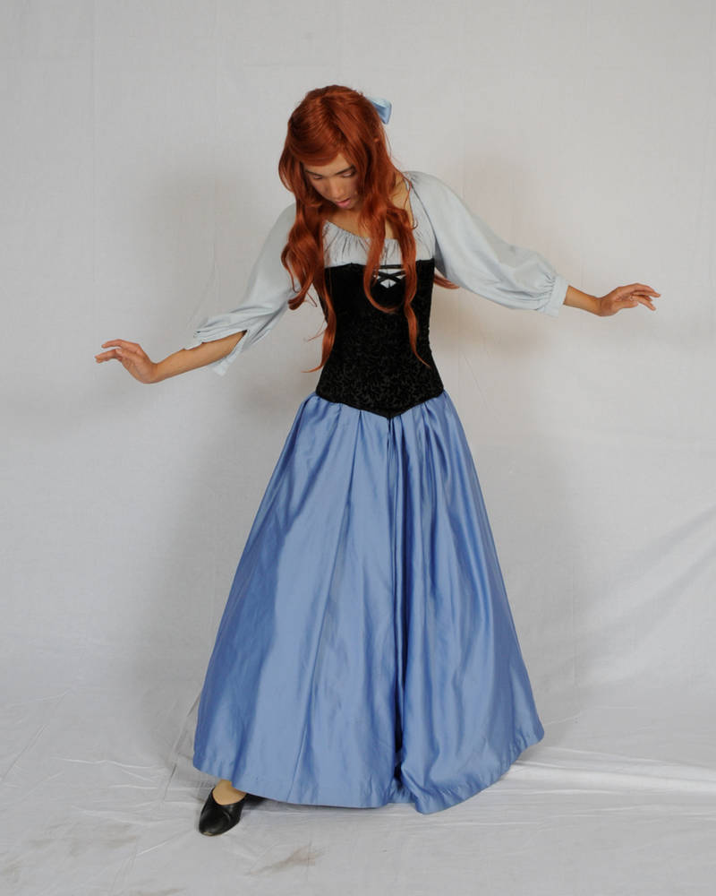 Ariel Day Dress Revisited by AllenGale on DeviantArt
