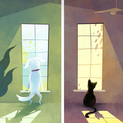 waiting by minayuyu