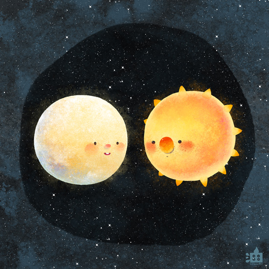 sun and moon