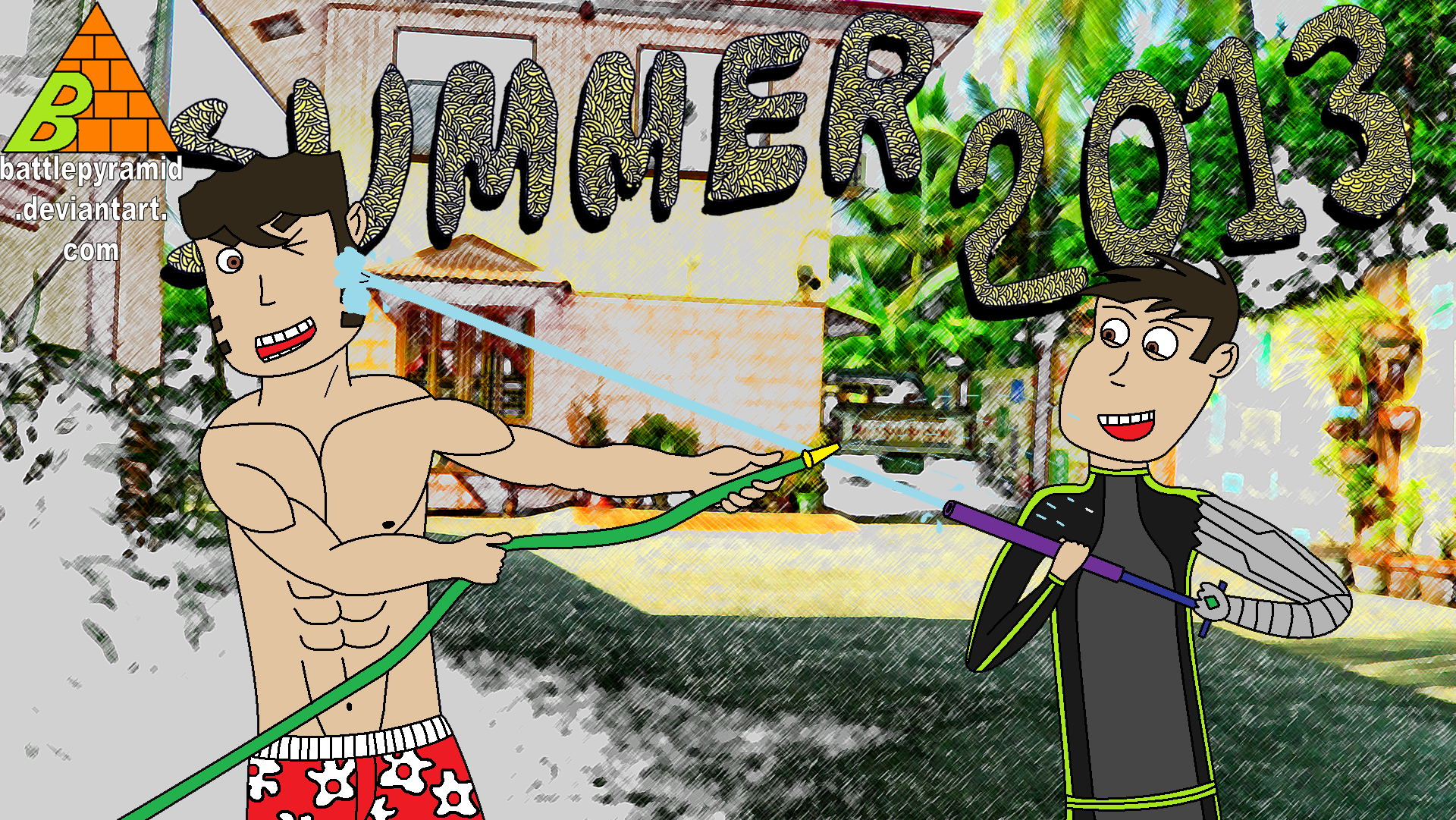 Summer 2013 Wallpaper feat. AJ and JL