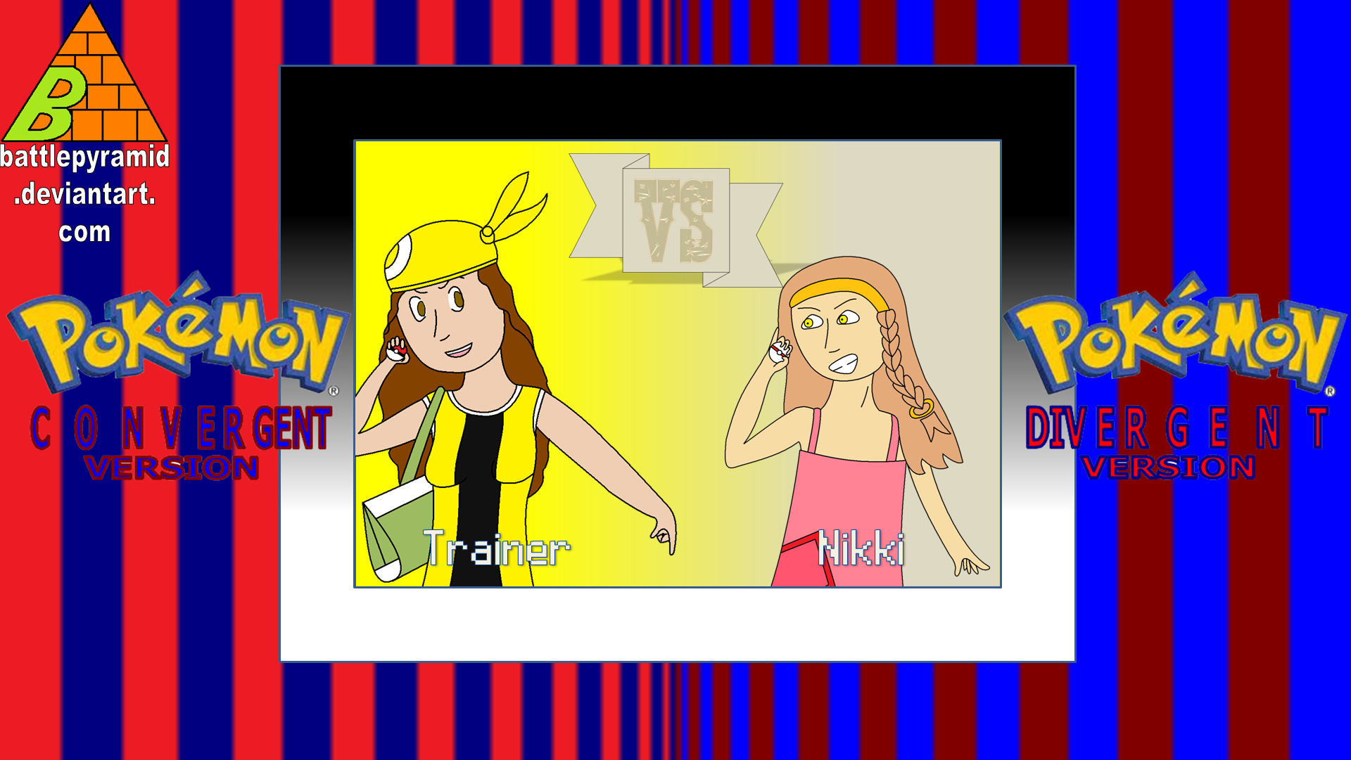 Pokemon CD Screenshot Maria vs Nikki