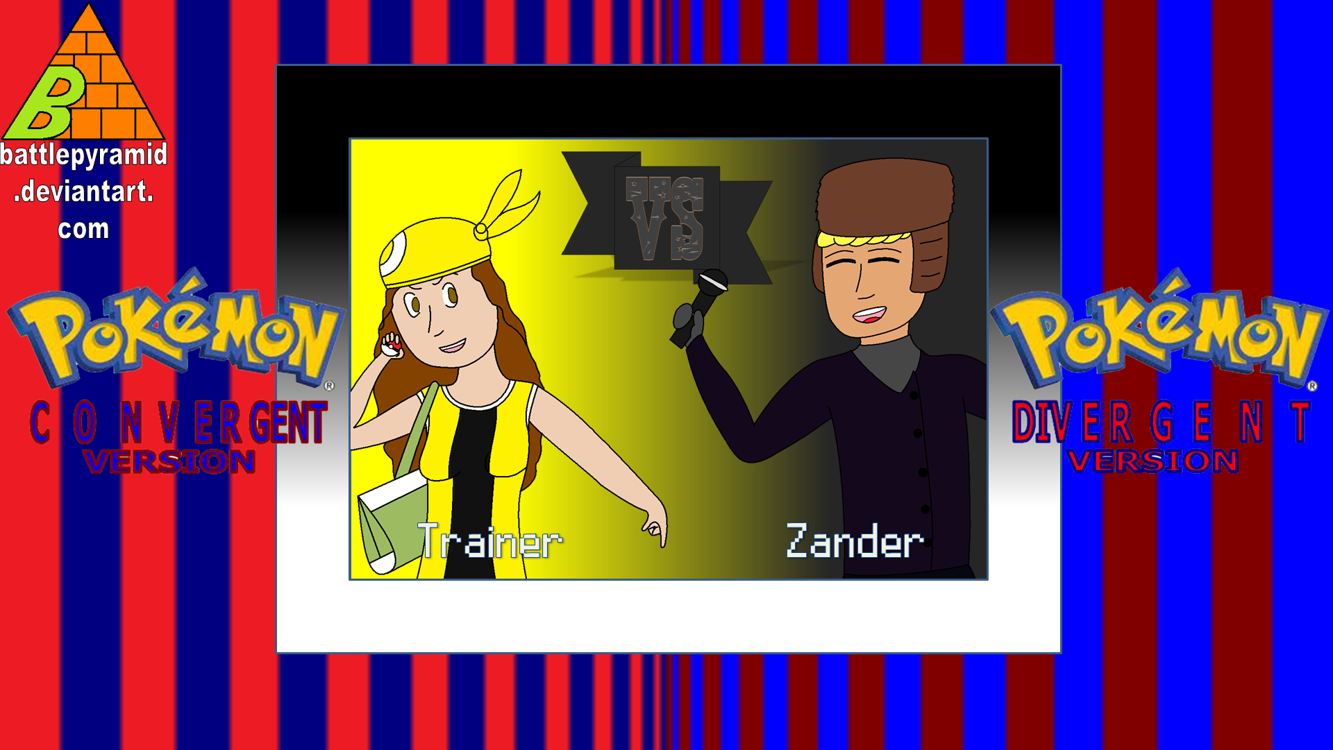 Pokemon CD Screenshot Maria vs Zander