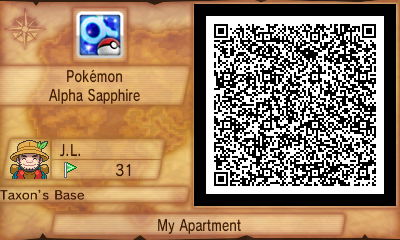 [OUTDATED] Pokemon AlphaSapphire Secret Base Code