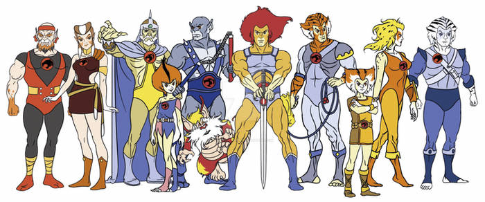 Thundercats 1985 Lion o Panthro Cheetara tygra