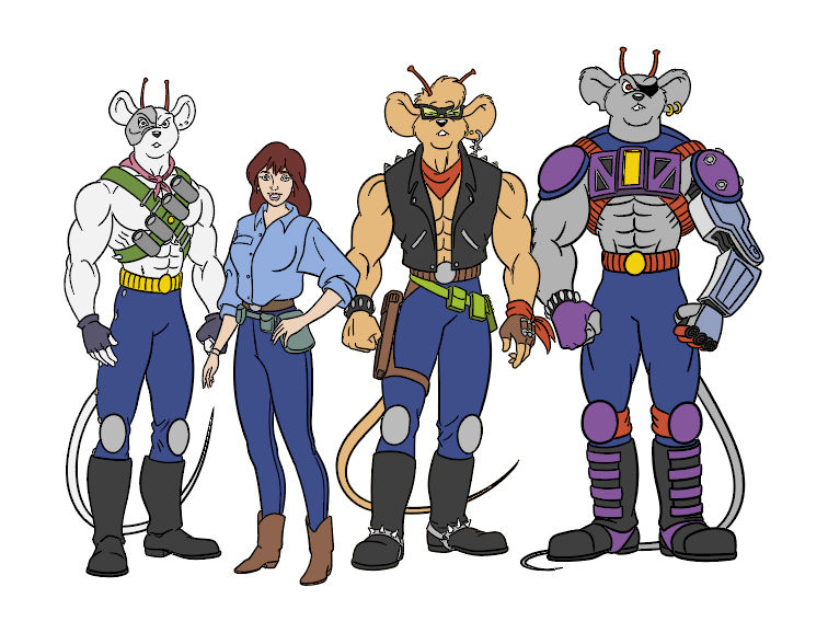 Biker mice from mars by montalvo571 on DeviantArt