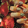 Candy Cane Nails!!!