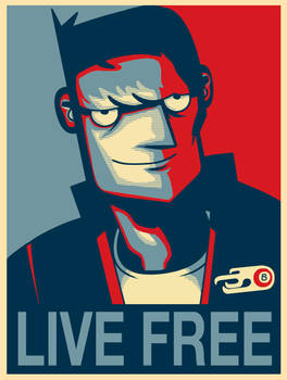 Motorcity - Live free Poster